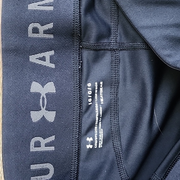 Ladies Under Armour Compression Capri Leggings Sz Large - Picture 3 of 3